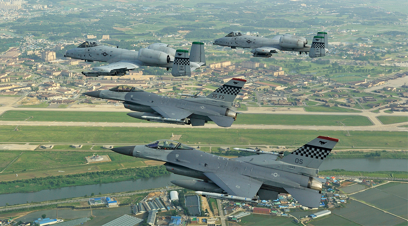 Illustration for article titled 75 Amazing Images Of U.S. Air Power In South Korea